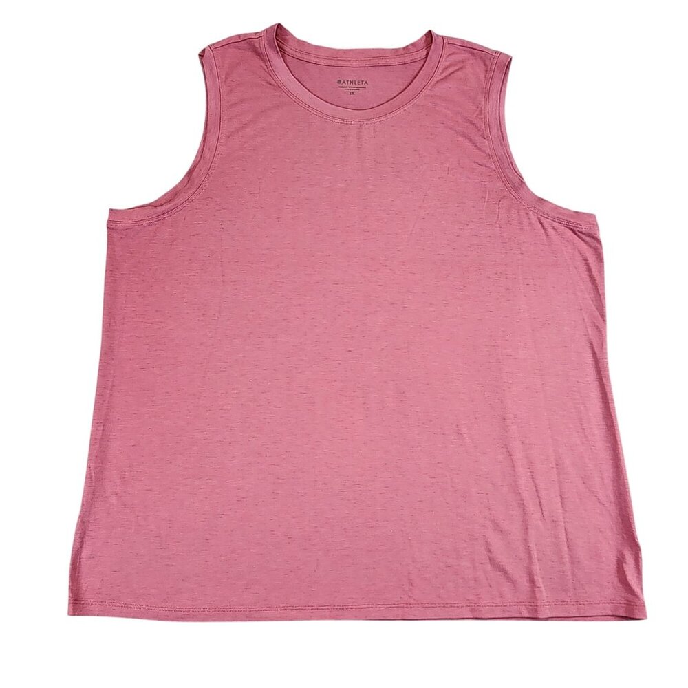 Athleta Pink Muscle Tank Top